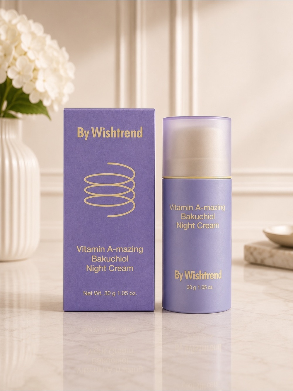 By Wishtrend Vitamin A-mazing Bakuchiol Night Cream 30g NIB Retinol Alternative